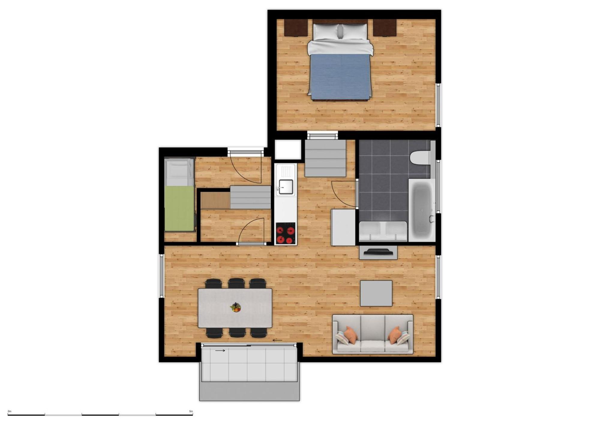 Holiday Suites Westende - Middelkerke Ruang foto